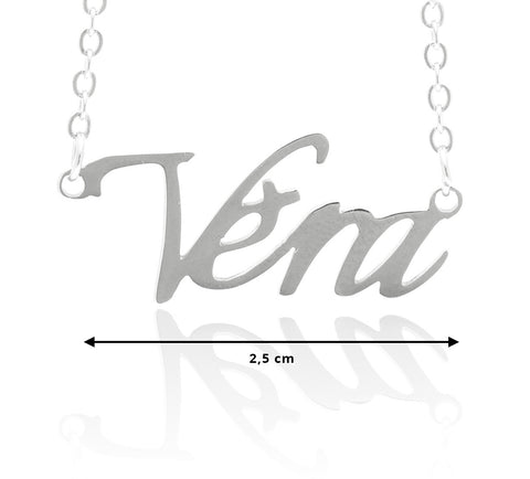 Fashion Icon Ocelový přívěsek jméno Věra NK0446-0112