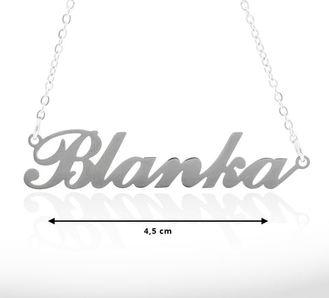 Fashion Icon Ocelový přívěsek jméno Blanka NK0456-0112