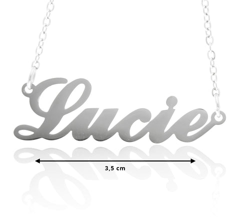 Fashion Icon Ocelový přívěsek jméno Lucie NK0459-0112