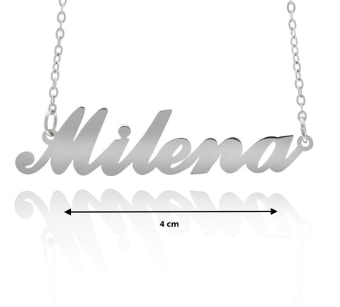 Fashion Icon Ocelový přívěsek jméno Milena NK0478-0112