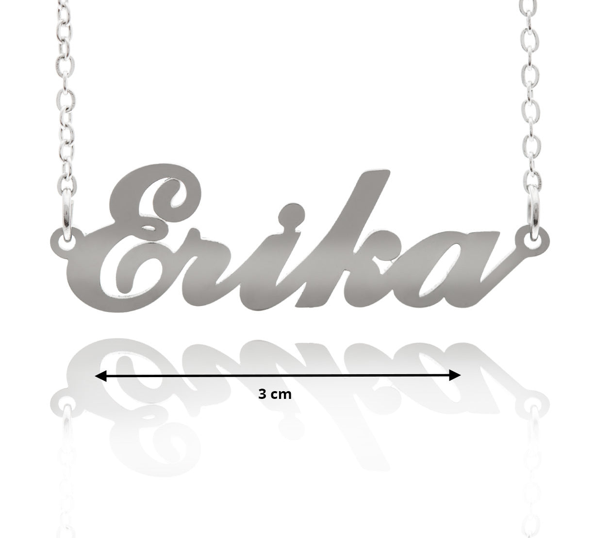 Fashion Icon Ocelový přívěsek jméno Erika NK0482-0112