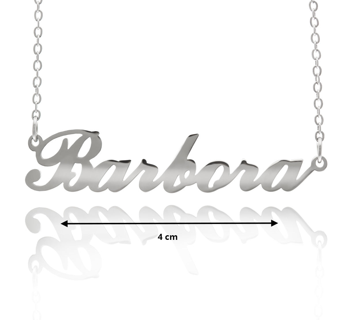 Fashion Icon Ocelový přívěsek jméno Barbora NK0485-0112