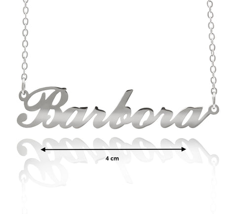 Fashion Icon Ocelový přívěsek jméno Barbora NK0485-0112