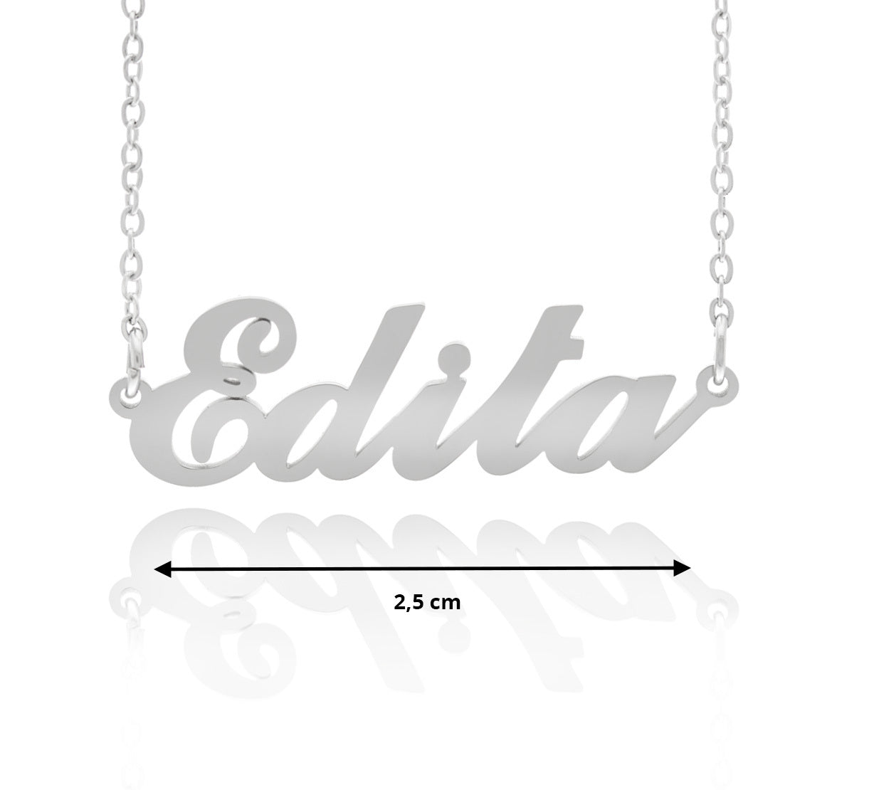 Fashion Icon Ocelový přívěsek jméno Edita NK0489-0112