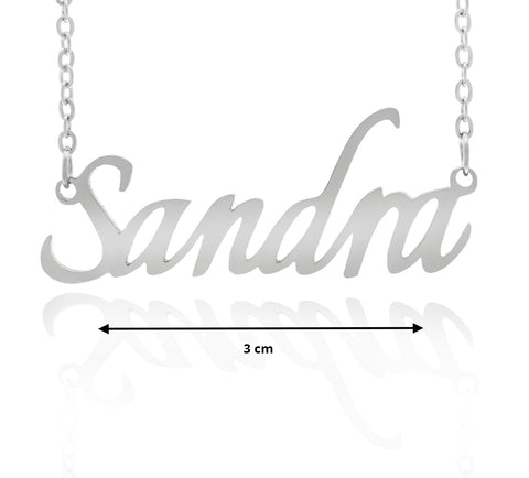 Fashion Icon Ocelový přívěsek jméno Sandra NK0491-0112