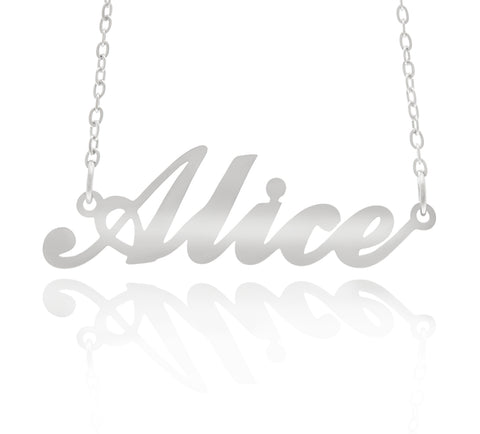 Fashion Icon Ocelový přívěsek jméno Alice NK0500-0112