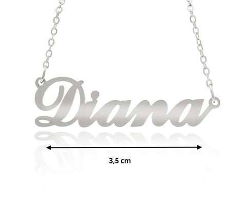 Fashion Icon Ocelový přívěsek jméno Diana NK0515-0112
