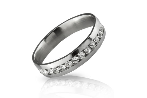Prsten s krystalky po obvodu PR0105-035812