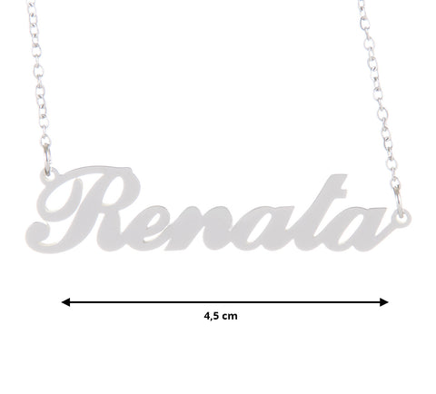 Fashion Icon Ocelový přívěsek jméno Renata NK0525-0112