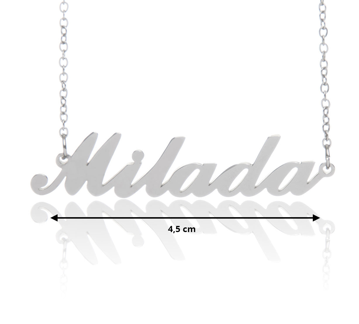 Fashion Icon Ocelový přívěsek jméno Milada NK0534-0112