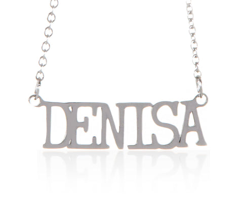 Fashion Icon Ocelový přívěsek jméno Denisa NK0506-1112