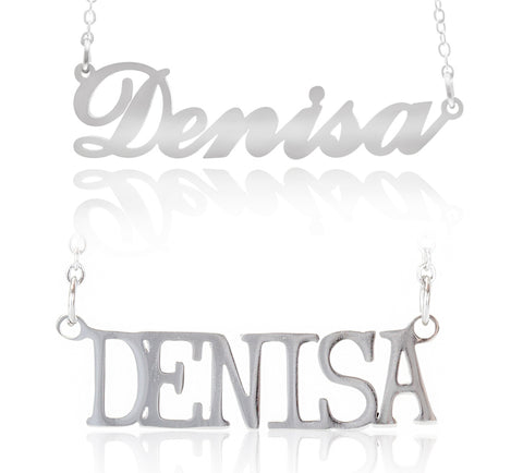 Fashion Icon Ocelový přívěsek jméno Denisa NK0506-0112