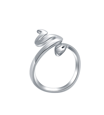 Fashion Icon dámský prsten z chirurgické oceli Had PR0186-016312