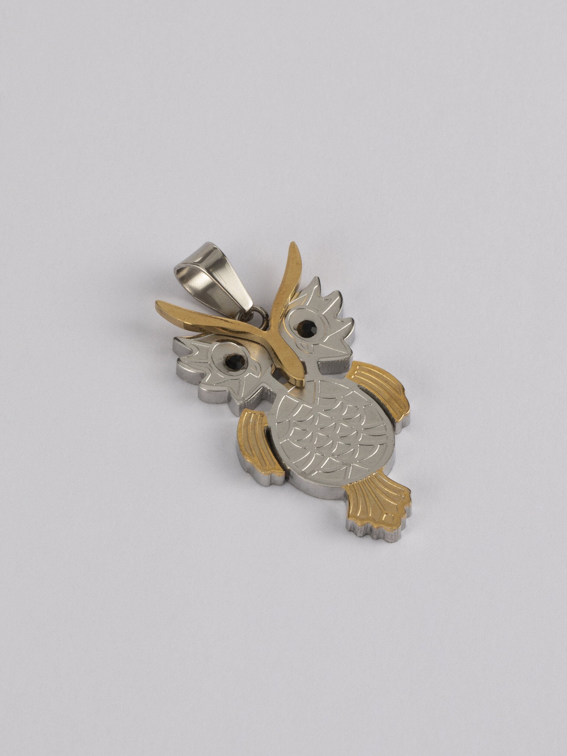 Přívěsek chirurgická ocel sova PK0136-0114