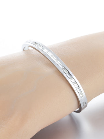 Náramek Crystal Elegance chirurgická ocel s krystaly NM0410-0112