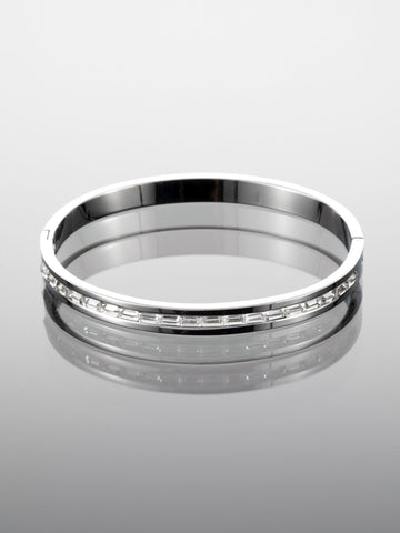 Náramek Crystal Elegance chirurgická ocel s krystaly NM0410-0112