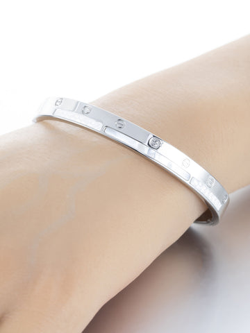 Náramek Pearl Shine chirurgická ocel s perletí NM0423-0112