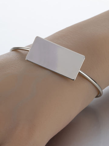 Fashion Icon Náramek Silver Minimalist geometrický NM0432-0312