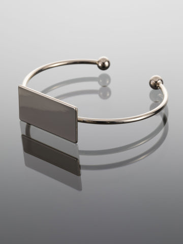 Fashion Icon Náramek Silver Minimalist geometrický NM0432-0312
