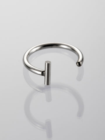 Nostril piercing do nosu ve tvaru kroužku VB0020-07