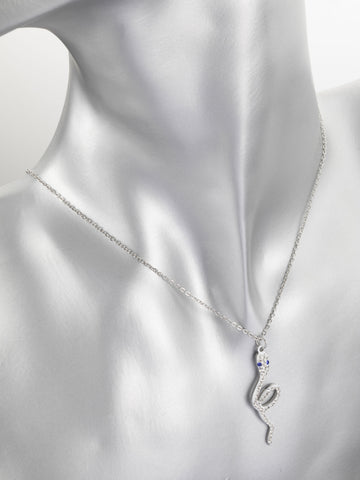 Fashion Icon stylový řetízek  s příveskem ve tvaru hada NK1078-0107