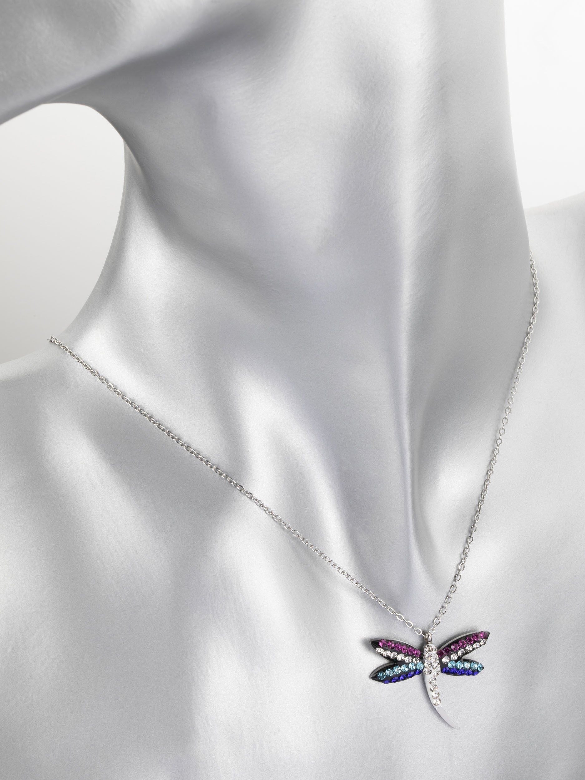 Fashion Icon řetízek  s příveskem ve tvaru vážky NK1076-0132