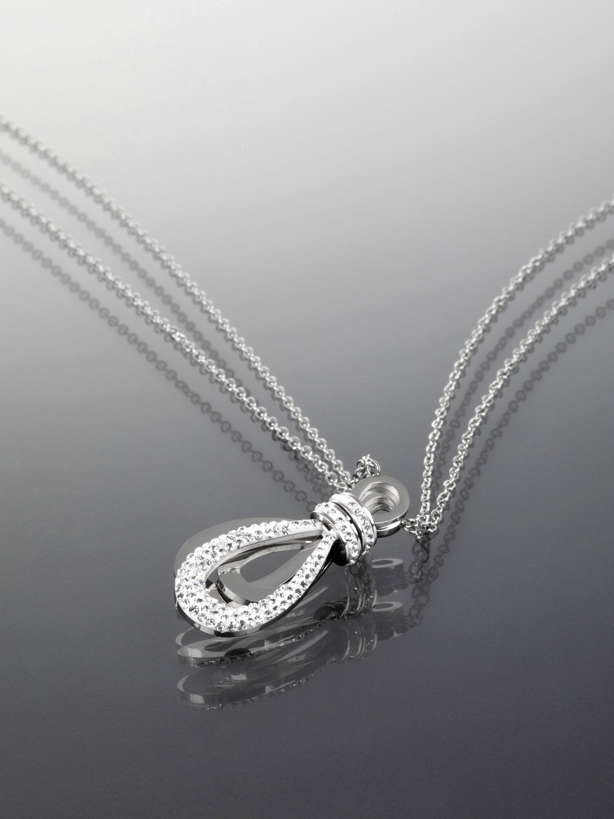 Dámský elegantní náhrdelník z chirurgické oceli NK1156-0107