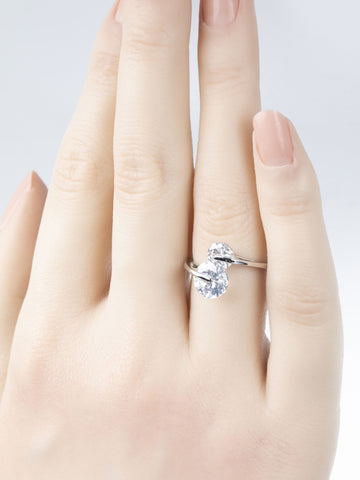 Elegantní prsten se zirkony PR0329-055112