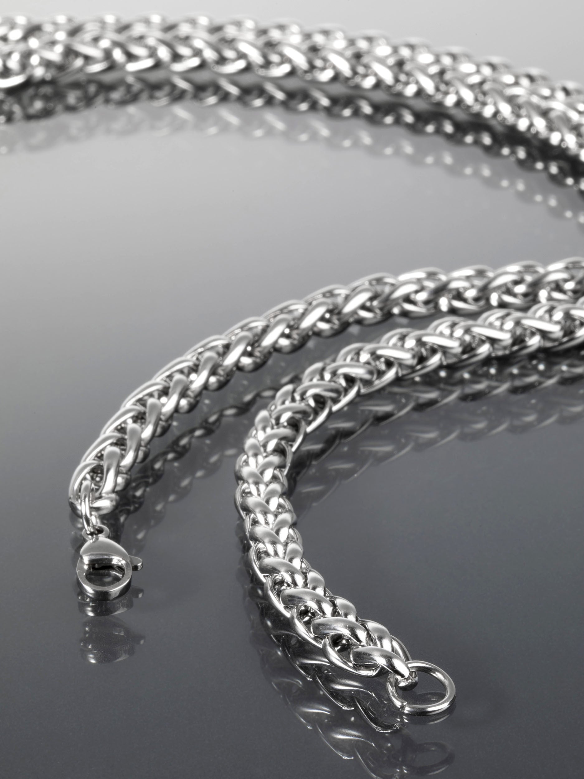 Luxusní řetízek fox z chirurgické oceli  RK0132-01676