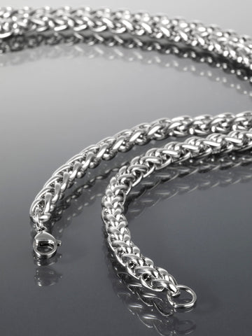 Luxusní řetízek fox z chirurgické oceli  RK0132-01676